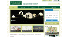 Desktop Screenshot of oxfordshirecotswolds.org